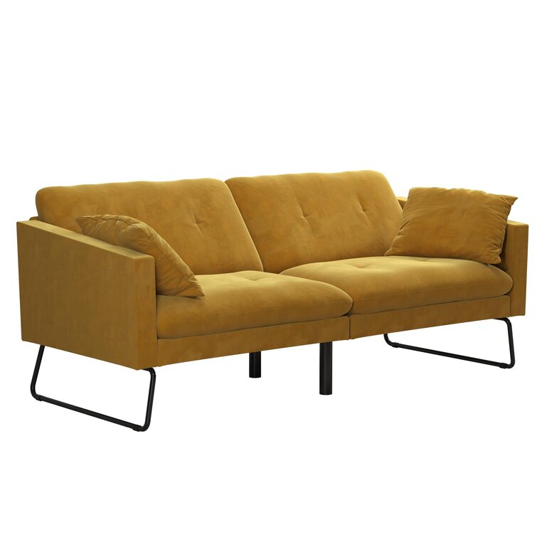 Wayfair deals mustard sofa